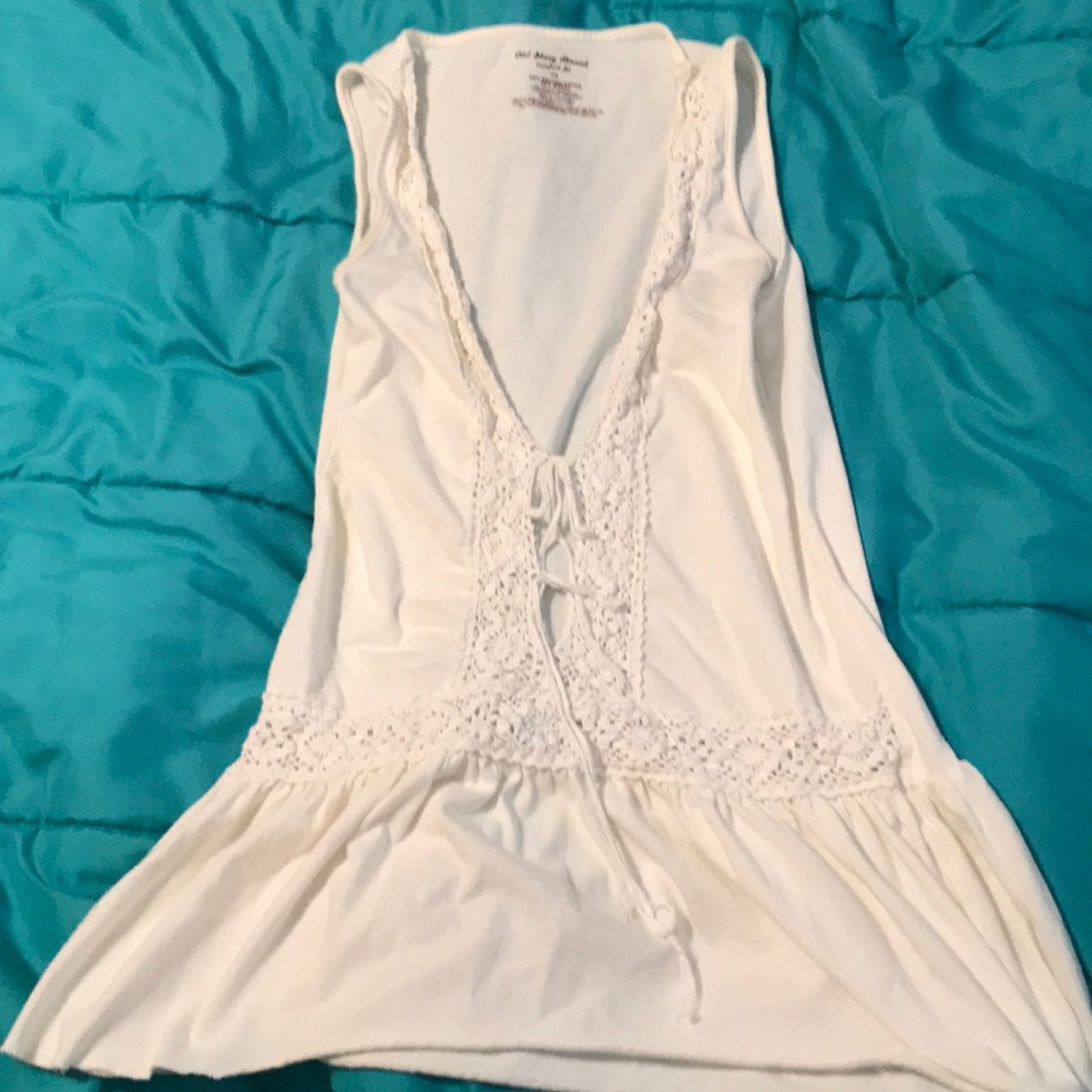 Cute cream old navy tunic